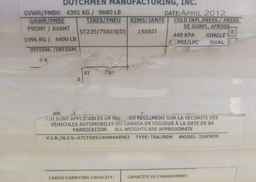 2013 DUTCHMEN MANUFACTURING
