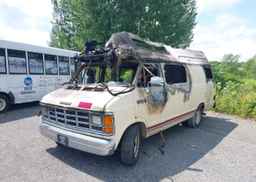 1987 DODGE RAM VAN B350