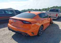 2021 KIA STINGER GT LIMITED - NEON ORANGE