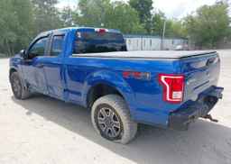 2017 FORD F150 SUPER CAB