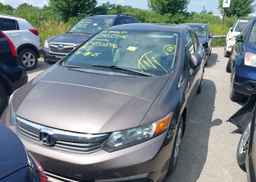 2012 HONDA CIVIC LX