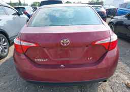 2016 TOYOTA COROLLA LE