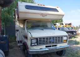 1986 FORD ECONOLINE E350 CUTAWAY VAN