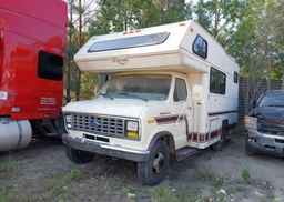 1986 FORD ECONOLINE E350 CUTAWAY VAN