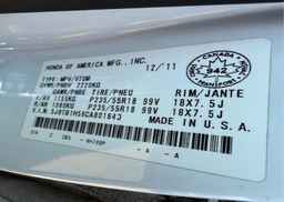 2012 ACURA RDX