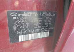 2009 HYUNDAI ELANTRA GLS