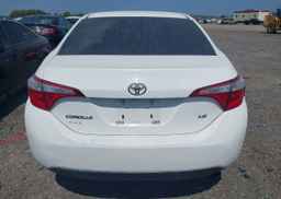 2016 TOYOTA COROLLA