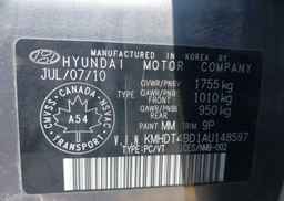 2010 HYUNDAI ELANTRA L