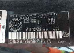 2010 TOYOTA CAMRY LE
