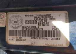 2004 TOYOTA COROLLA CE