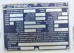 1996 MANAC INC trailer