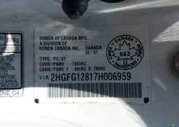 2007 HONDA CIVIC EX