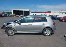 2017 VOLKSWAGEN GOLF 1.8 TSI COMFORTLINE