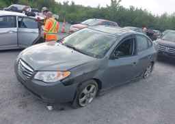 2010 HYUNDAI ELANTRA BLUE