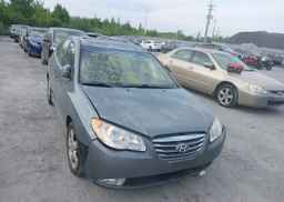 2010 HYUNDAI ELANTRA BLUE
