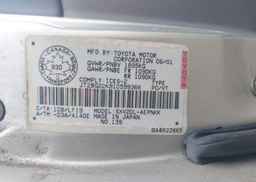 2001 TOYOTA CAMRY CE