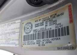 2003 TOYOTA CAMRY LE