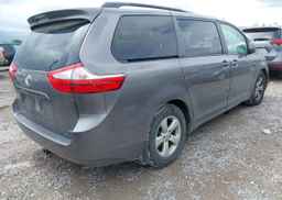 2016 TOYOTA SIENNA LE 8 PASSENGER