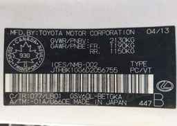 2013 LEXUS ES 350