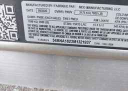 2021 NEO 7x14 Enclosed Trailer