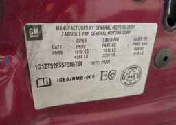 2005 CHEVROLET MALIBU LS