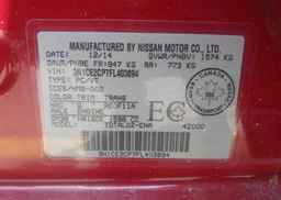 2015 NISSAN VERSA NOTE 1.6 S