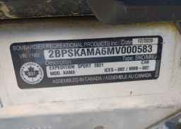 2021 SKIDOO EXPEDITION SPORT