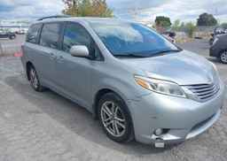 2017 TOYOTA SIENNA XLE 7 PASSENGER