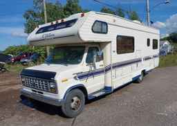 1990 FORD ECONOLINE E350 CUTAWAY VAN