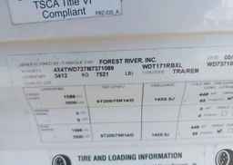 2021 FOREST RIVER WILDWOOD TRAVEL TRAILER