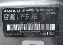 2023 MITSUBISHI MIRAGE ES