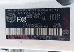2021 TOYOTA CAMRY XSE