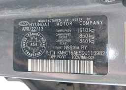 2013 HYUNDAI ACCENT GL