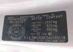 2010 HYUNDAI ACCENT GL