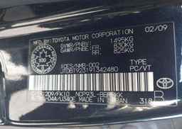 2009 TOYOTA YARIS