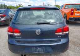2012 VOLKSWAGEN GOLF 2.5L COMFORTLINE