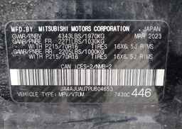 2023 MITSUBISHI RVR ES