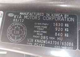 2013 KIA RIO EX