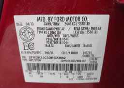 2013 FORD EDGE SEL