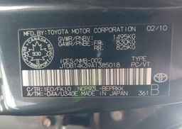 2010 TOYOTA YARIS