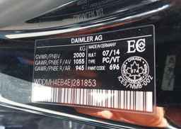 2014 MERCEDES-BENZ B 250 SPORTS TOURER