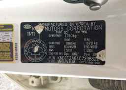 2012 KIA SOUL 2.0L 2U