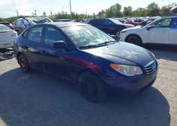2010 HYUNDAI ELANTRA BLUE