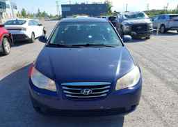 2010 HYUNDAI ELANTRA BLUE