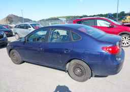 2010 HYUNDAI ELANTRA BLUE