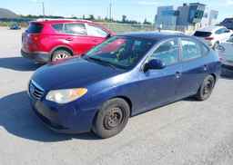 2010 HYUNDAI ELANTRA BLUE