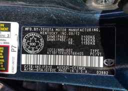 2012 TOYOTA CAMRY LE