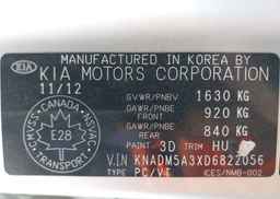 2013 KIA RIO EX
