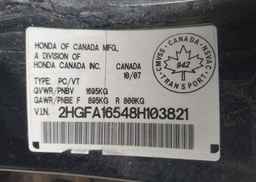 2008 HONDA CIVIC LX
