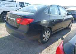 2010 HYUNDAI ELANTRA BLUE